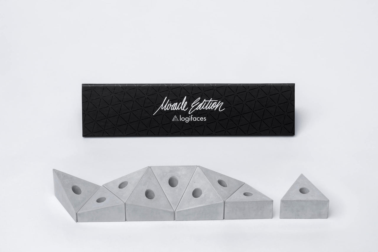 Logifaces - Miracle Edition Prisms Menorah - Ash - ModernTribe