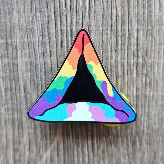 Rainbow Hamantaschen Pin
