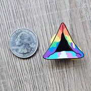 Lynn Factor Designs Brooches & Pins Rainbow Hamantaschen Pin