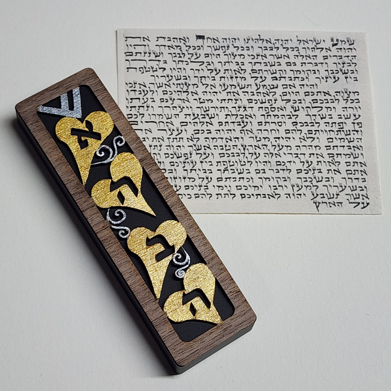 Glenn Grubard Designs - Ahava Mezuzah by Glenn Grubard - (Choice of Colors) - ModernTribe