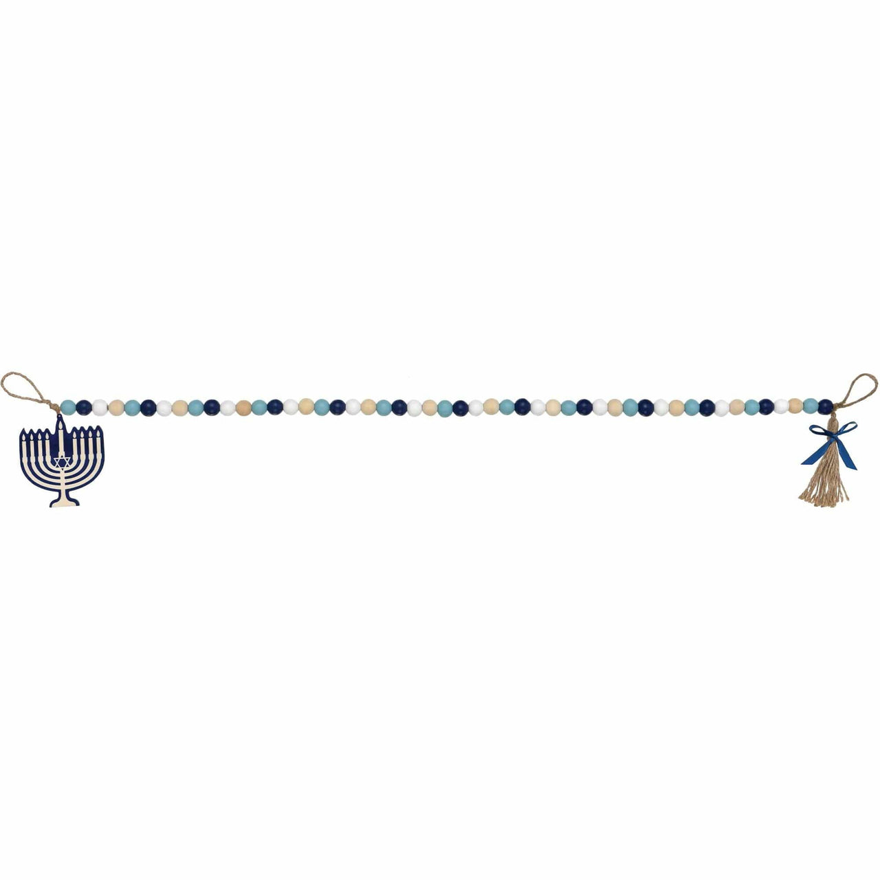 Amscan - Hanukkah Wooden Beaded Garland - ModernTribe