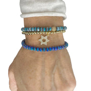 Love, Lisa Bracelets Julie Star of David Bracelet Stack