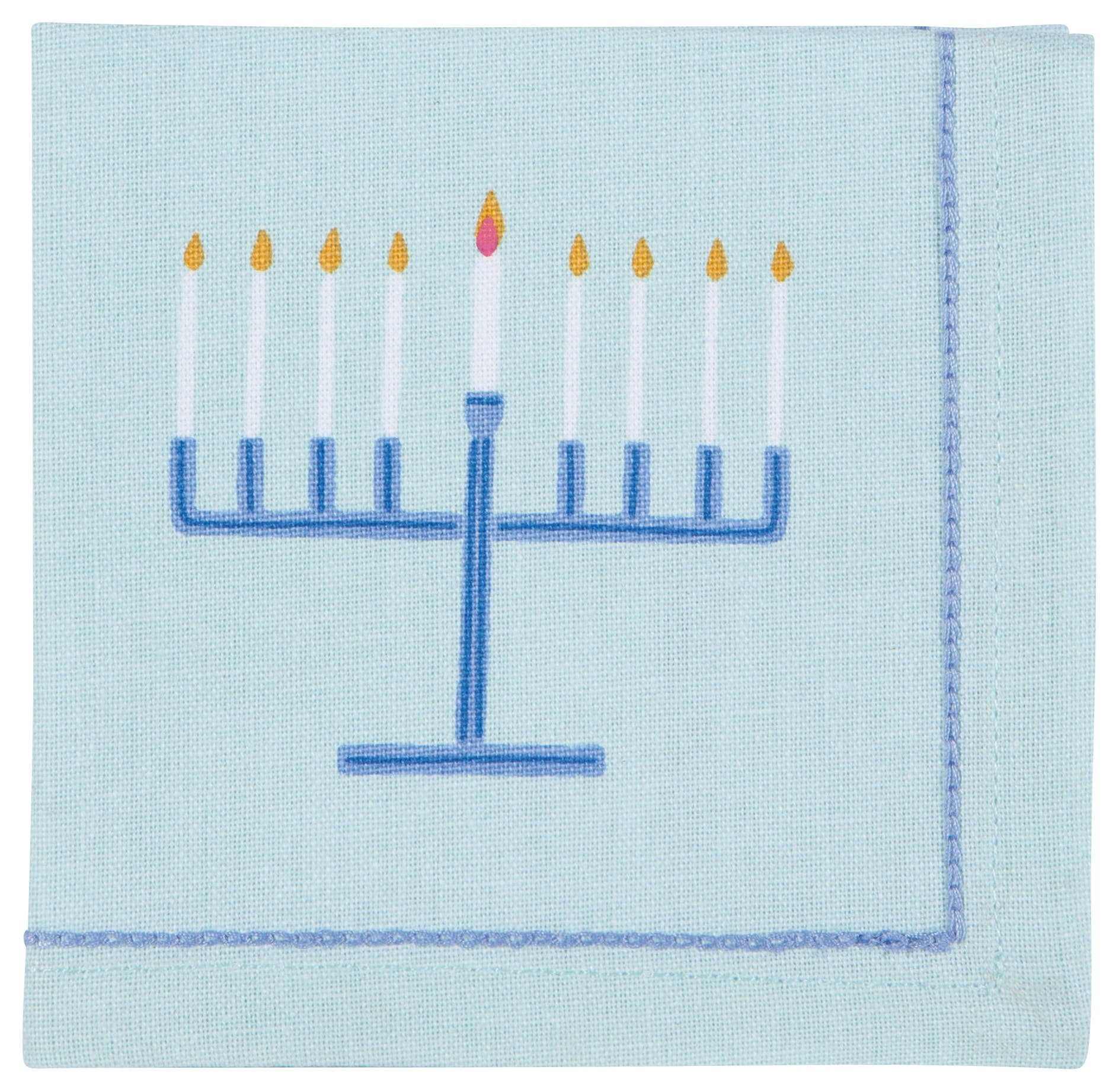 Danica Jubilee Napkins Bright Hanukkah Cotton Napkins - Set of 4