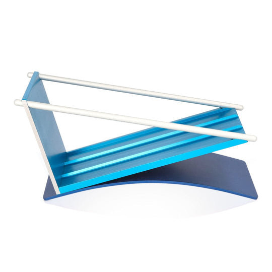 Blue Matzah Holder by Akilov