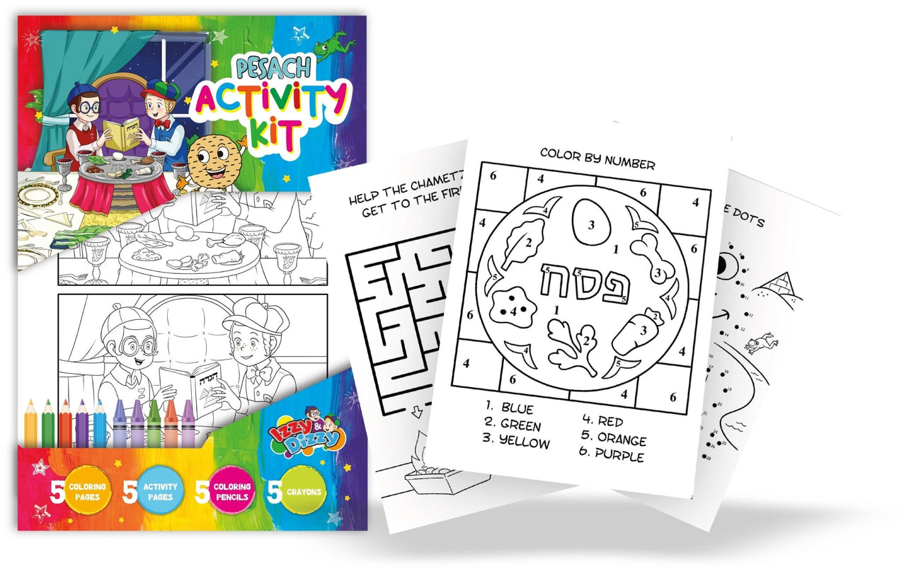 Ner Mitzvah - Passover Activity Book Kit - ModernTribe