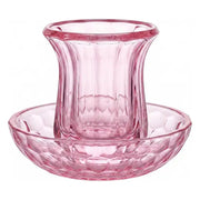 AULICA Kiddush Cups Blush Pink Kiddush Cup and Saucer