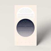 Tchotchke Judaica Ketubahs Gray / Fill-in-the-Blank Circles Ketubah by Tchotchke Judaica (Choice of Colors)