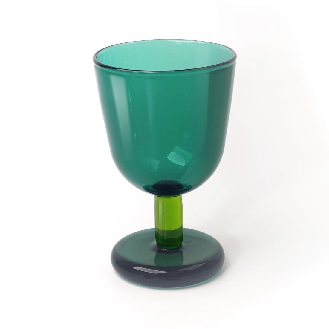 Tchotchke Judaica Kiddush Cups Emerald/Grass Glass Buttercup Kiddush Cup (Choice of Colors)