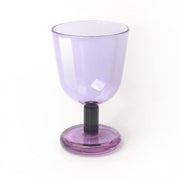 Tchotchke Judaica Kiddush Cups Purple/Smoke Glass Buttercup Kiddush Cup (Choice of Colors)