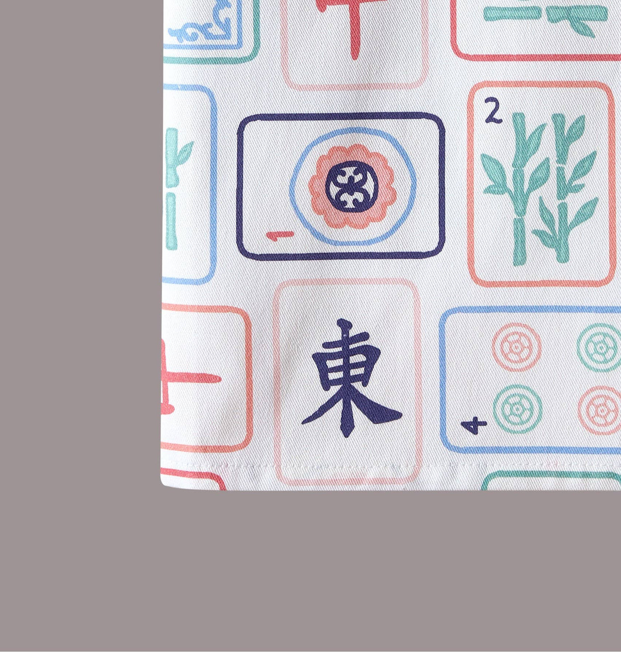 Peking Handicraft - Mahjong Kitchen Towel - ModernTribe