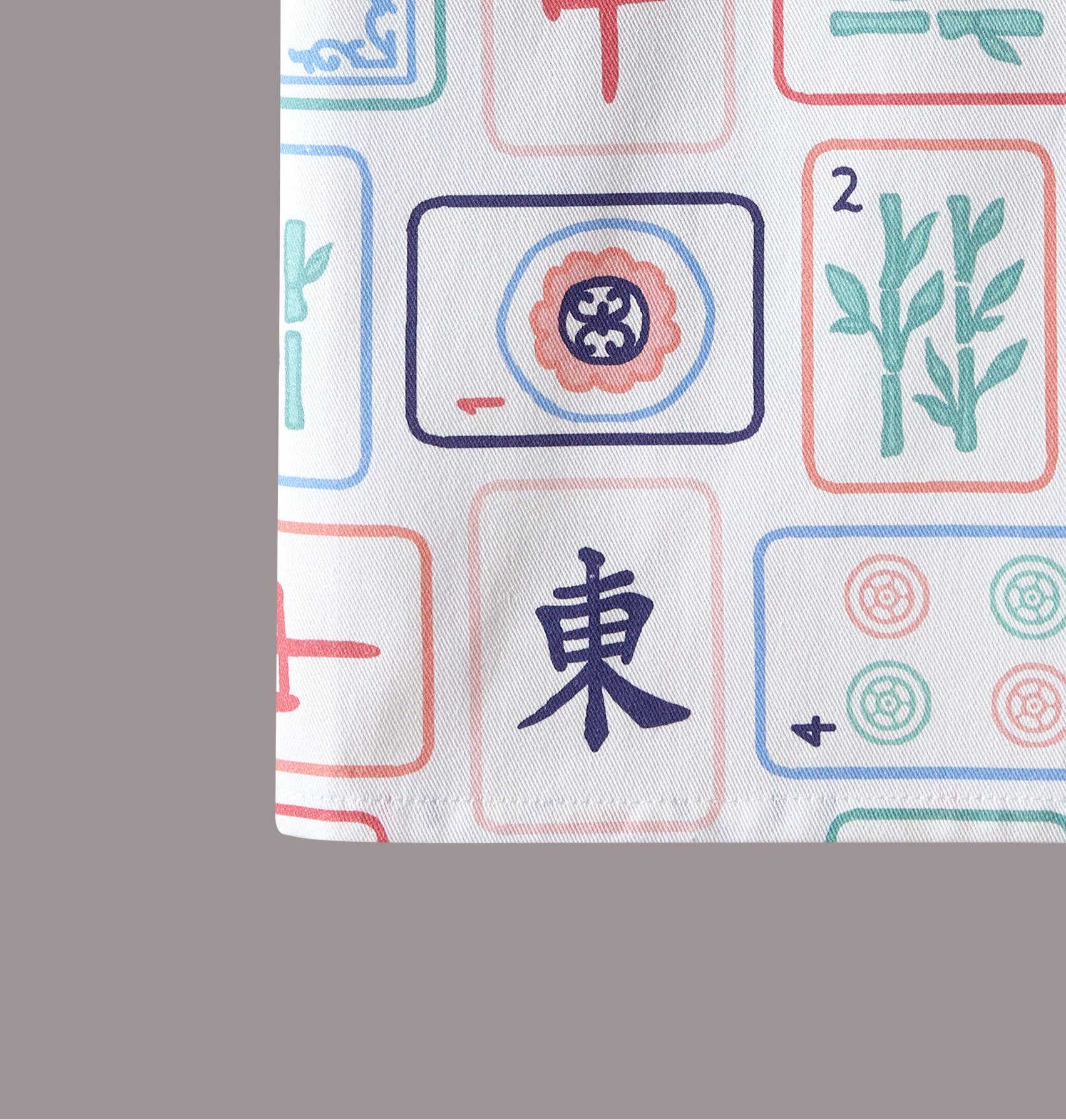 Peking Handicraft - Mahjong Kitchen Towel - ModernTribe