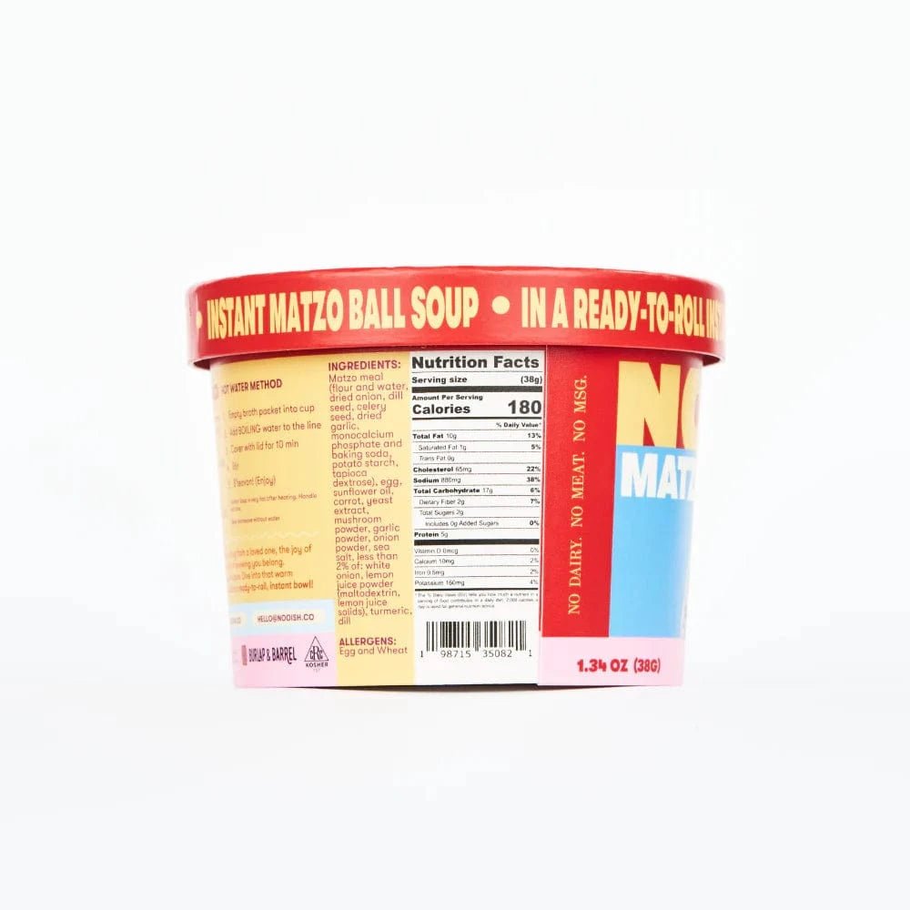 NOOISH - Nooish Instant Vegetarian Matzo Ball Soup - ModernTribe