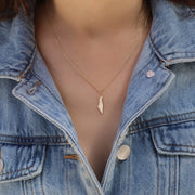 HOTCROWN - Israel Map Solid Necklace - 14k Yellow, Rose or White Gold - ModernTribe