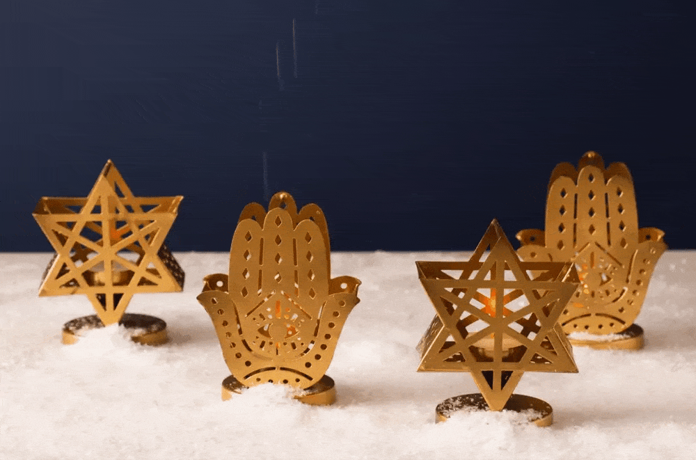 Adara Rituals - Yael Tealight Candle Holder - Star of David - ModernTribe