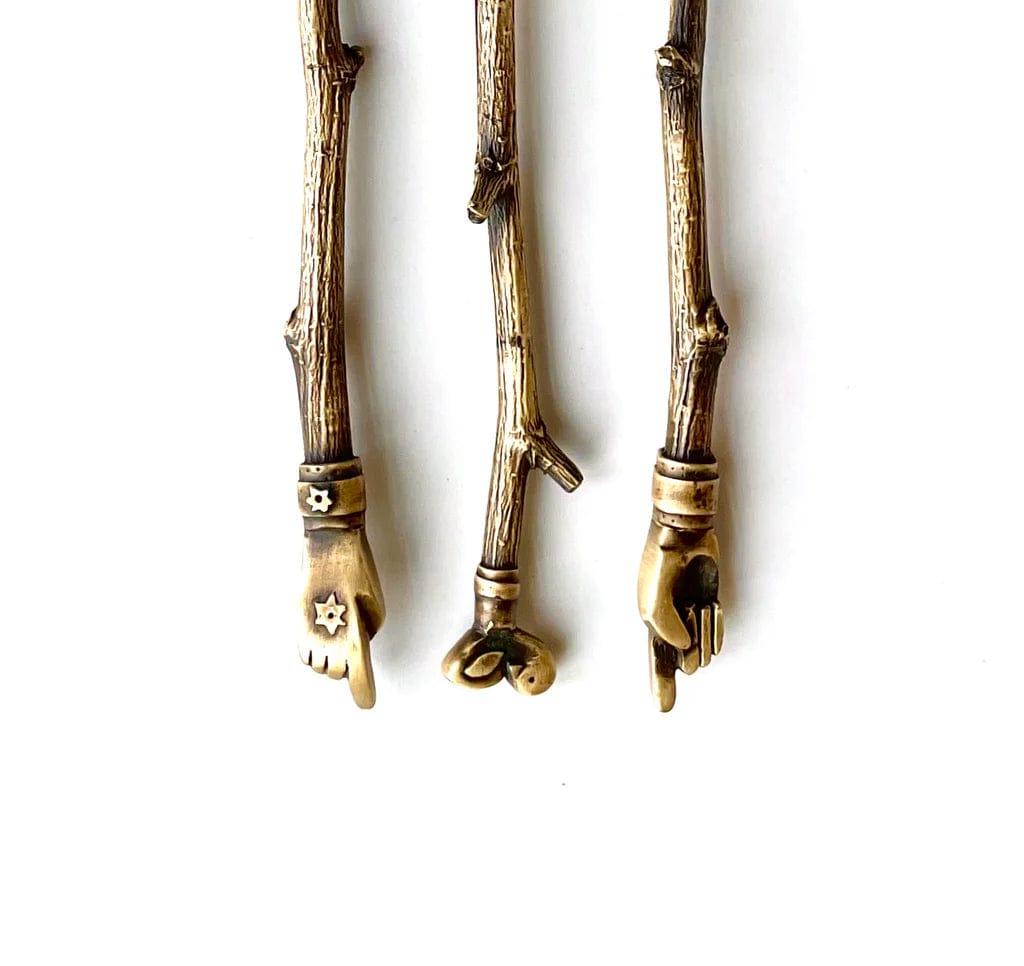 Emily Rosenfeld - Brass Branch Yad by Emily Rosenfeld - ModernTribe