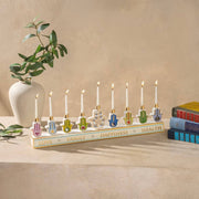 Karma and Luck Menorahs Sacred Traditions Hamsa Menorah