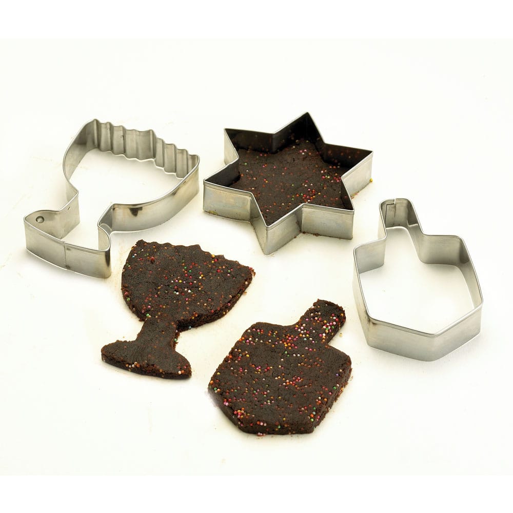 Rite Lite Cookie Cutters Three Piece Hanukkah Cookie Cutters