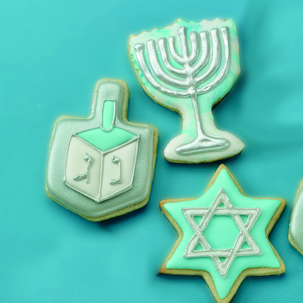 Rite Lite Cookie Cutters Three Piece Hanukkah Cookie Cutters