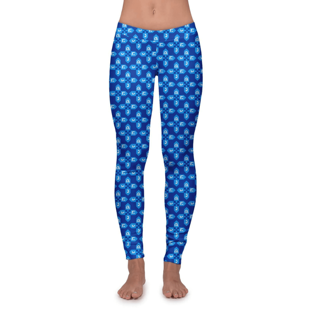 Tipsy Elves - Women's Dreidel Pro Leggings by Tipsy Elves (Sizes XS - XXL) - ModernTribe