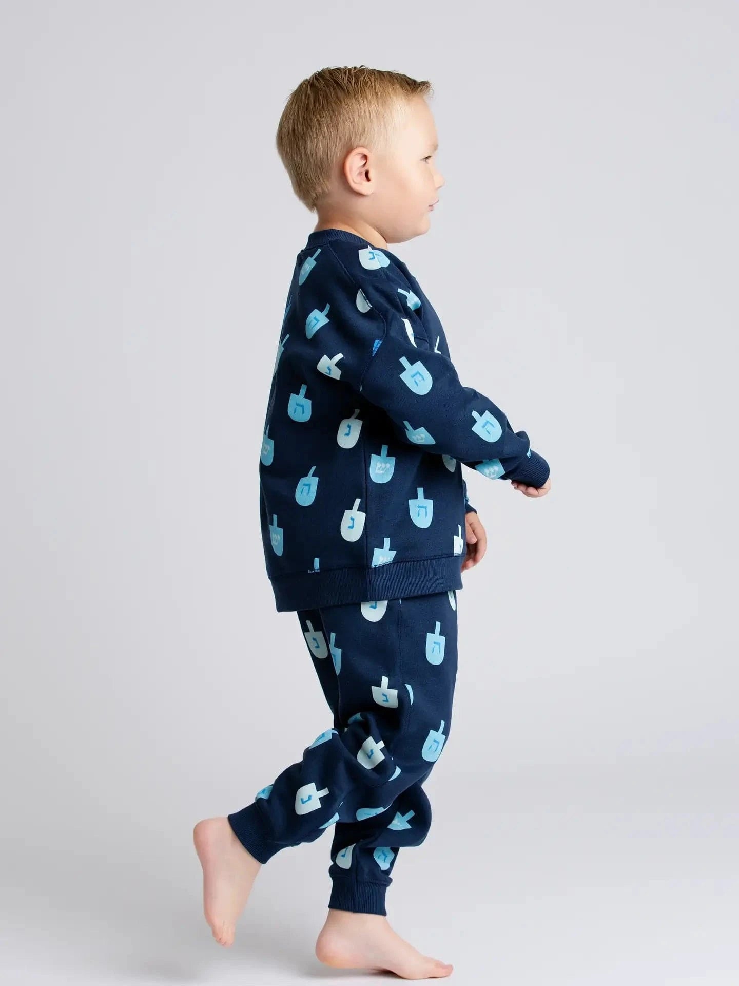 Monica + Andy - Sporty Hanukkah Dreidels Tee by Monica + Andy - (Sizes 2T - 12) - ModernTribe