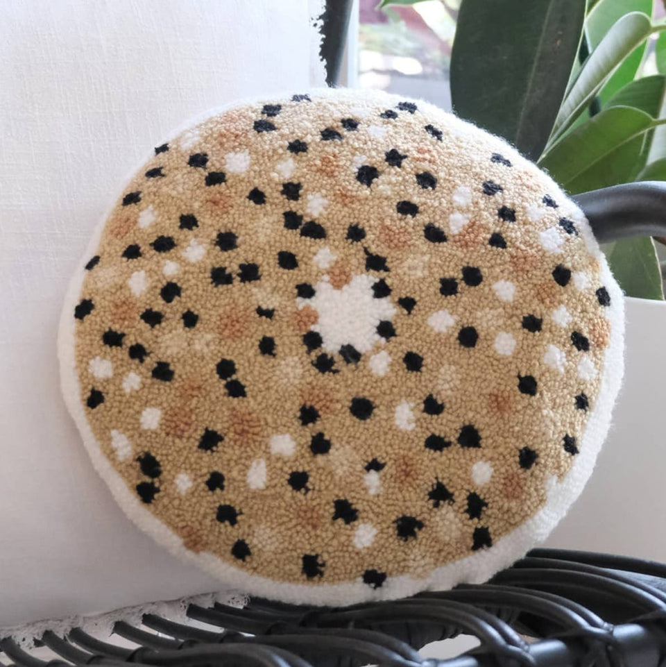 Idlewild Co. - Bagel Throw Pillow - ModernTribe