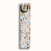 The Materials Design Co. Mezuzahs Confetti Cloud White Rainbow Terrazzo Mezuzah