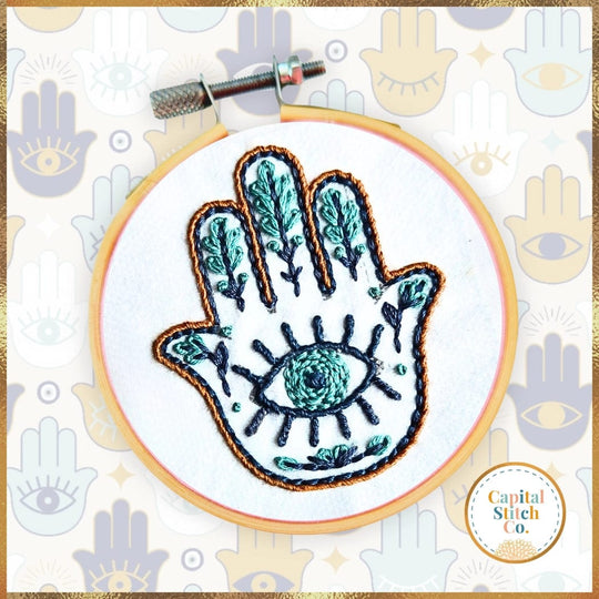 Ancient Hamsa Embroidery Kit