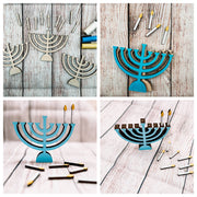 Hudson Valley Makers Co. Crafts Mini Menorah Craft for Kids