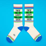 Gumball Poodle These Are My Lucky Mah Jongg Socks