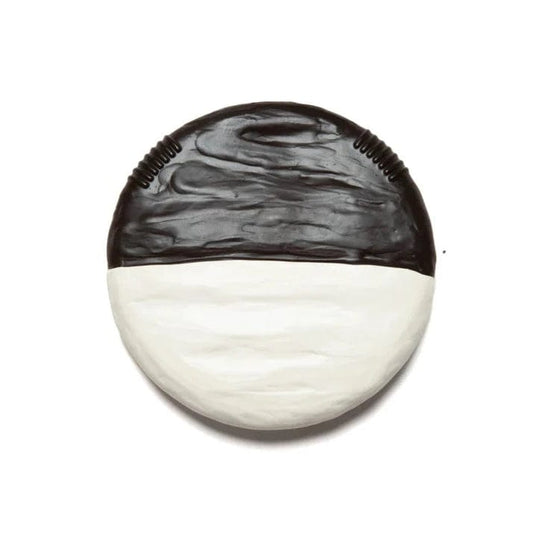 Black and White Cookie Baby Teether