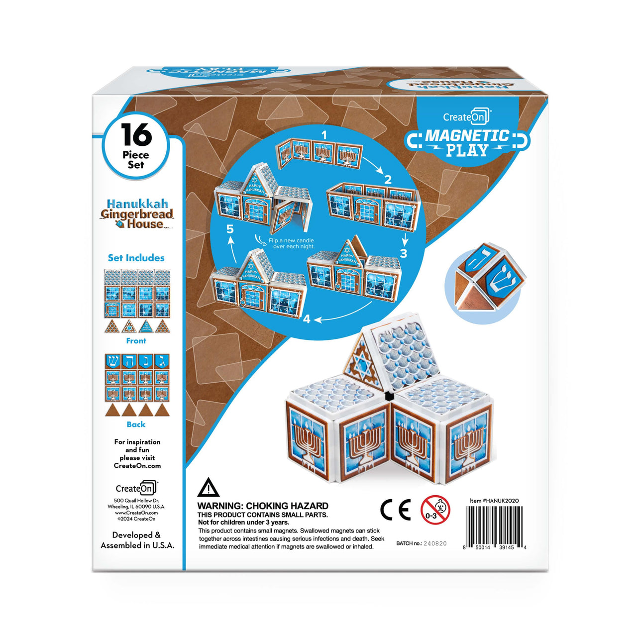 CreateOn - Hanukkah Magna - Tiles® House - ModernTribe