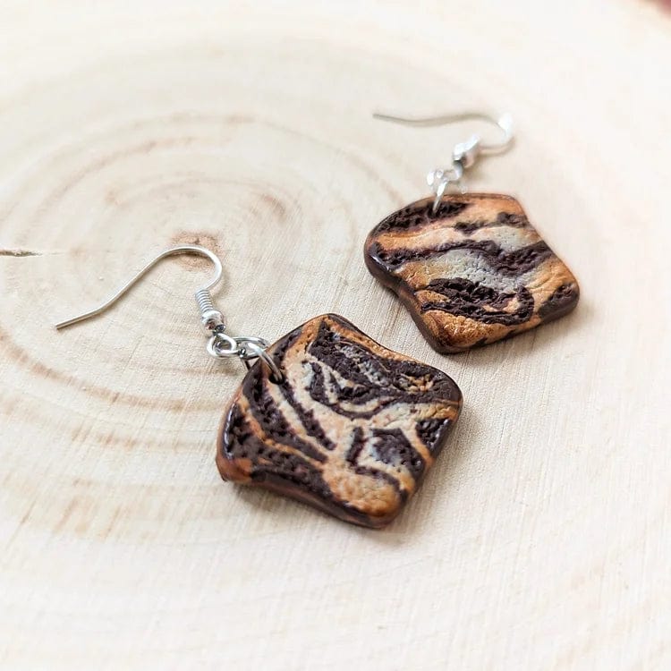 Edie's Art Shop - Babka Slices Earrings - ModernTribe