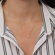 HOTCROWN - Diamond Evil Eye Necklace - 14k White, Rose or Yellow Gold - ModernTribe