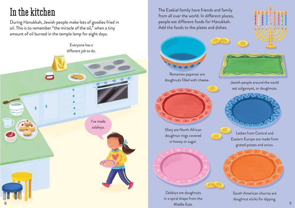 HarperCollins - Little First Stickers Hanukkah Sticker Book - ModernTribe