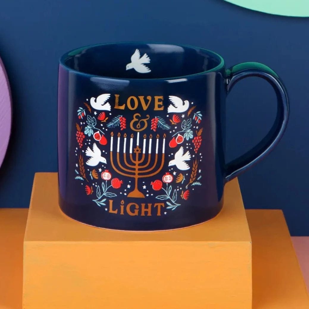 Danica Jubilee - Love and Light Hanukkah Mug - ModernTribe
