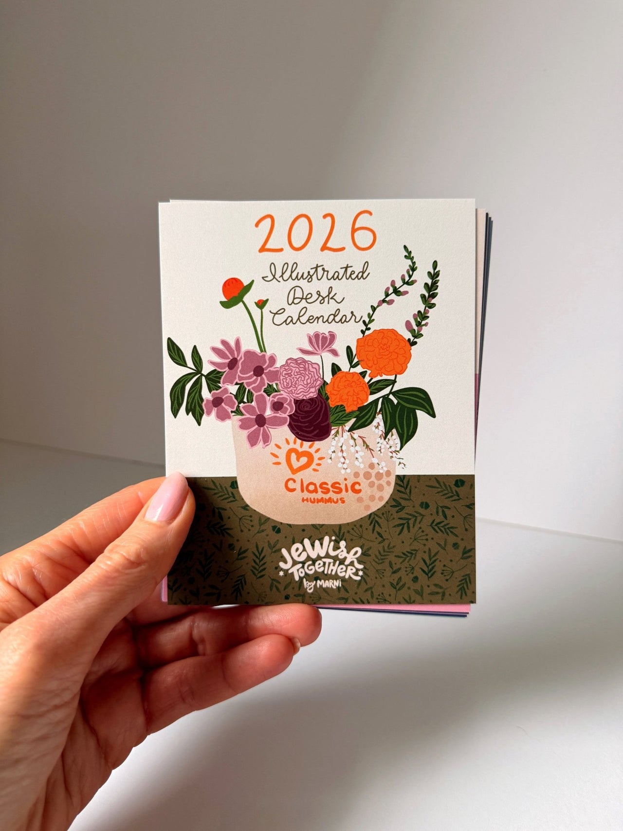 Jewish Together - Jewish Together 2026 Jewish Desk Calendar with Stand - ModernTribe