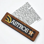 Glenn Grubard Designs Mezuzahs Houston Astros Sports Mezuzah Case by Glenn Grubard - (Choice of Team)