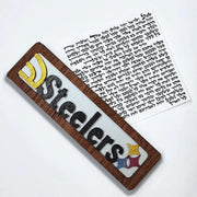 Glenn Grubard Designs Mezuzahs Pittsburg Steelers Sports Mezuzah Case by Glenn Grubard - (Choice of Team)