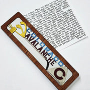 Glenn Grubard Designs Mezuzahs Colorado Avalanche Sports Mezuzah Case by Glenn Grubard - (Choice of Team)