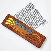 Glenn Grubard Designs Mezuzahs Denver Broncos Sports Mezuzah Case by Glenn Grubard - (Choice of Team)