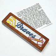 Glenn Grubard Designs Mezuzahs Atlanta Braves Sports Mezuzah Case by Glenn Grubard - (Choice of Team)