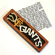Glenn Grubard Designs Mezuzahs San Francisco Giants Sports Mezuzah Case by Glenn Grubard - (Choice of Team)