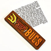 Glenn Grubard Designs Mezuzahs Tampa Bay Buccaneers Sports Mezuzah Case by Glenn Grubard - (Choice of Team)