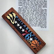 Glenn Grubard Designs Mezuzahs Philadelphia 76ers Sports Mezuzah Case by Glenn Grubard - (Choice of Team)