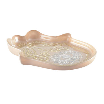 Aulica - Hamsa Serving Dish - Beige - ModernTribe