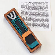 Glenn Grubard Designs Mezuzahs Miami Hurricanes - Black Sports Mezuzah Case by Glenn Grubard - (Choice of Team)