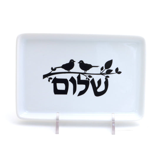 Birds and Shalom Tray
