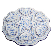 Israel Museum Seder Plates Vienna Ceramic Seder Plate and Bowl Set by Israel Museum