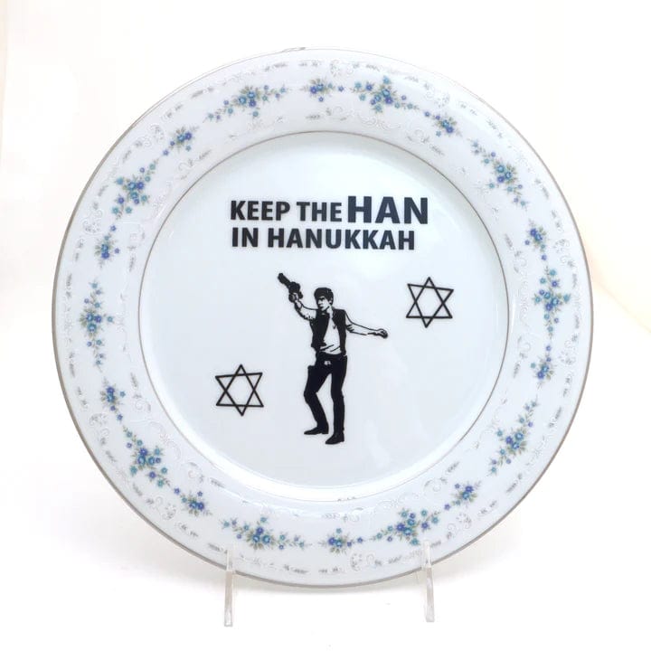 Lenny Mud - Keep the Han in Hanukkah Dish - ModernTribe