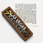 Glenn Grubard Designs Mezuzahs Las Vegas Raiders Sports Mezuzah Case by Glenn Grubard - (Choice of Team)